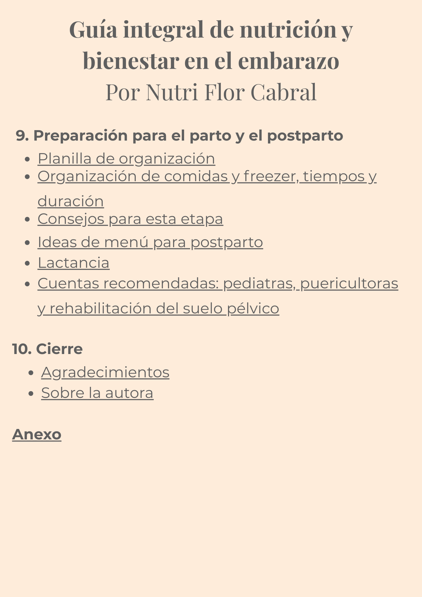 Guía nutricional para el embarazo y el puerperio - Imagen 4